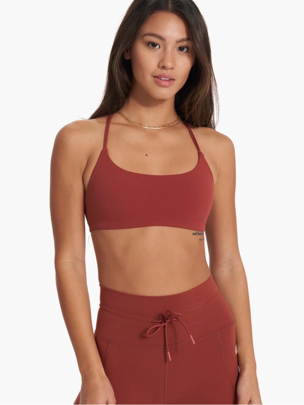Vuori Tempo Bra in Currant